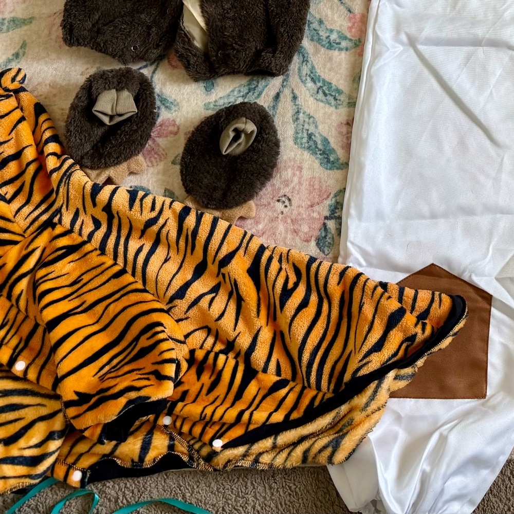 Tiger Print dog Costume